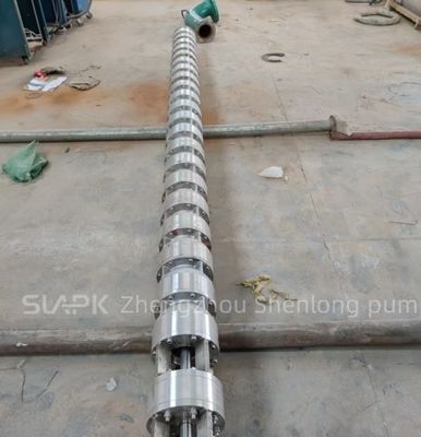 Large Flow Stainless Steel Submersible Pump 30 Meter Head Suitable For Mine Construction Site Drainage