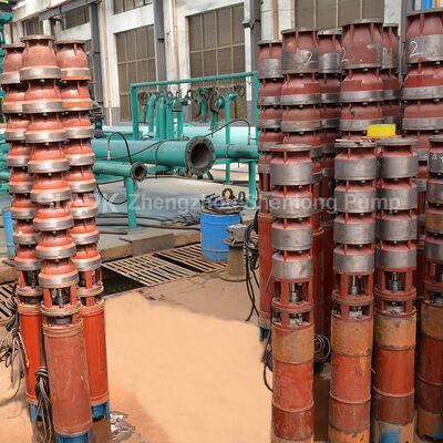 Cast Iron Hot Water Submersible Pump 2.2kw 410kw Temperature Up To 90 Degrees Designed For Continuous In Harsh Environments