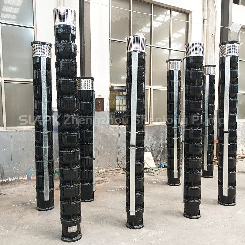 Melhor preço de irrigação eléctrica vertical bomba de água submersível de poço profundo máquina de bombeamento de poço para venda