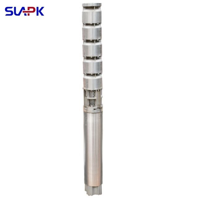 Large Flow Stainless Steel Submersible Pump 30 Meter Head Suitable For Mine Construction Site Drainage