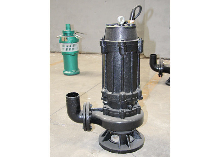Bomba de esgoto submersível de mistura automática com motor de fio de cobre 100% e taxa de fluxo de 5-300 m3/h