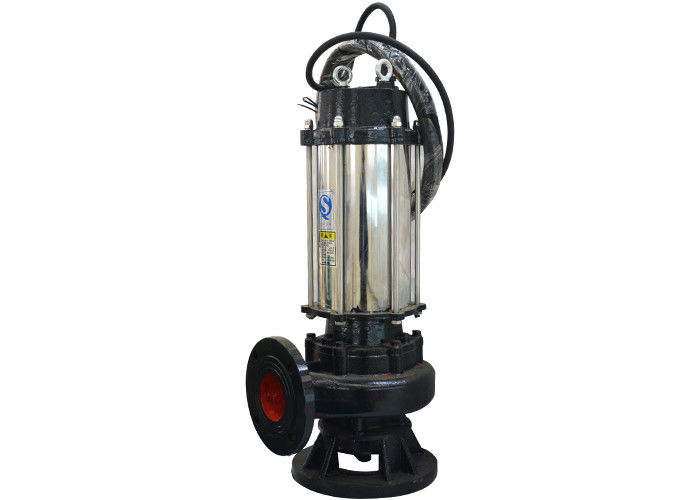 Bomba de esgoto submersível de mistura automática com motor de fio de cobre 100% e taxa de fluxo de 5-300 m3/h