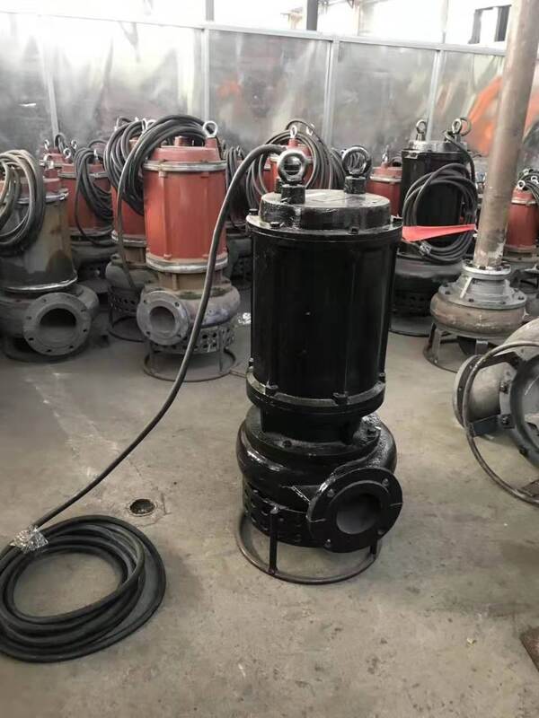Bomba submersível de lama Bomba de lama de trabalho pesado 380V 415V 440V Voltagem ajustável Adequado para transporte de lama abrasiva na indústria pesada