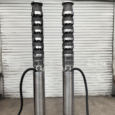 6 polegadas duplex de aço inoxidável 2205 bomba submersível de poço profundo com 15 m 3 / h fluxo e 180m cabeça