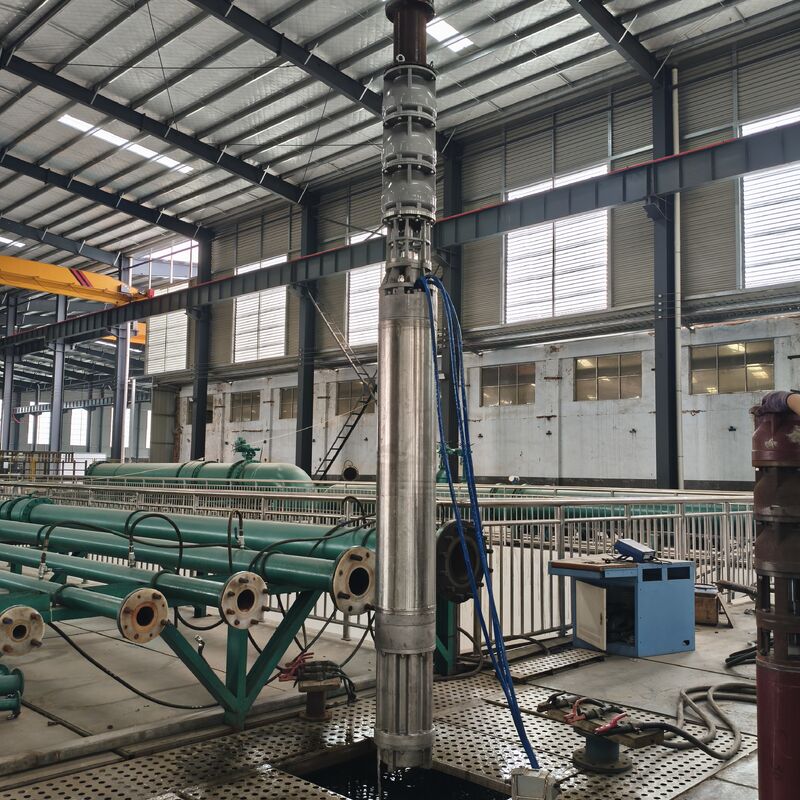 300QJH400-80/2-150KW Solução de abastecimento de água resistente à corrosão de bomba submersível de poços profundos de aço inoxidável para plataformas offshore