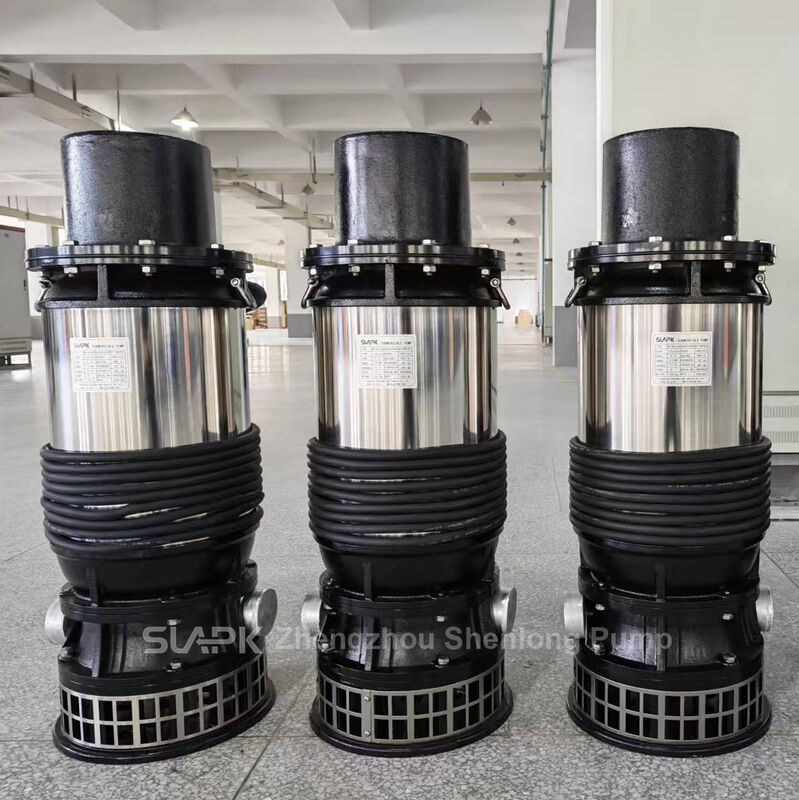 Bomba de drenagem portátil de alto fluxo 510 m3/h com saída de grande diâmetro DN150-DN300 mm para aquicultura e irrigação