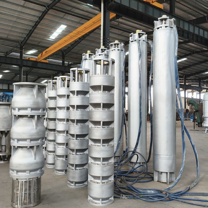 6 polegadas duplex de aço inoxidável 2205 bomba submersível de poço profundo com 15 m 3 / h fluxo e 180m cabeça