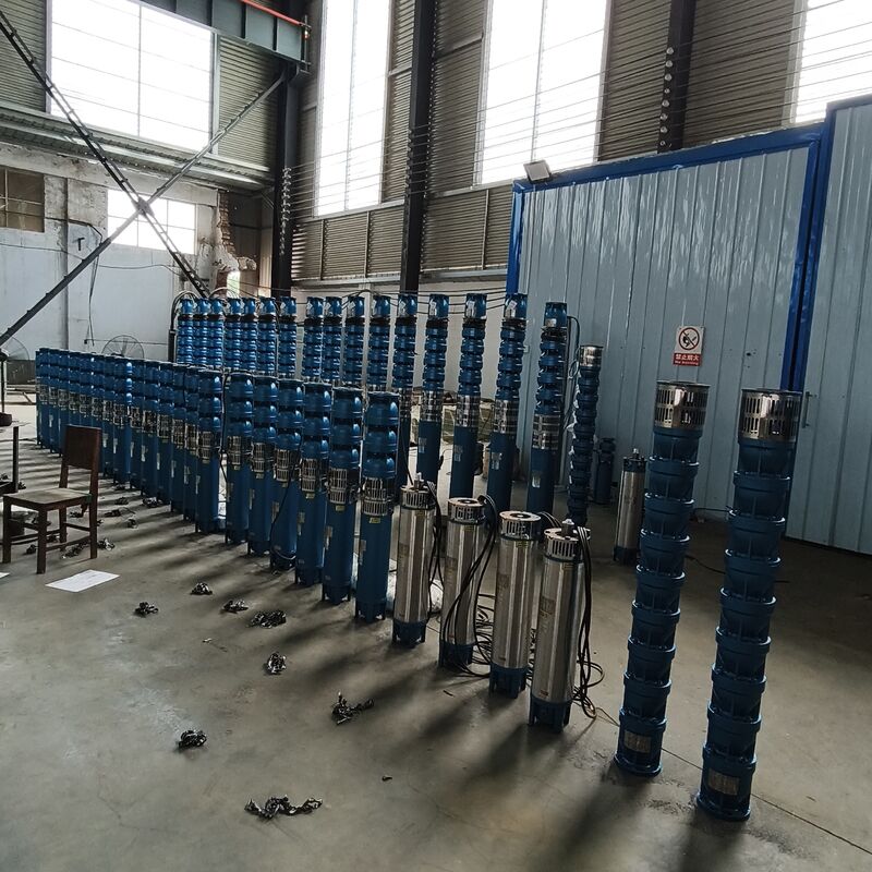 200QJ72-40-18KW bomba submersível de poço profundo com 18 kW de potência do motor, 72 m3/h taxa de fluxo e 40 m cabeça para abastecimento de água agrícola e industrial