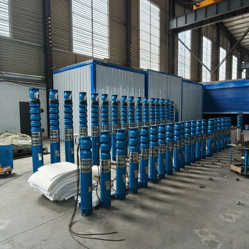 200QJ72-40-18KW bomba submersível de poço profundo com 18 kW de potência do motor, 72 m3/h taxa de fluxo e 40 m cabeça para abastecimento de água agrícola e industrial