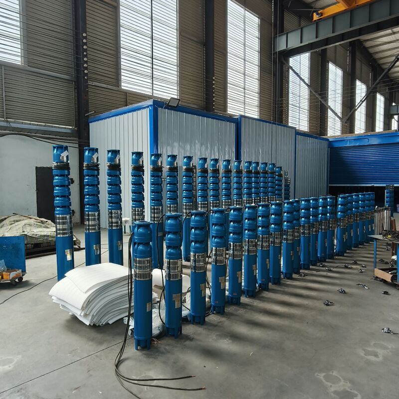 200QJ72-40-18KW bomba submersível de poço profundo com 18 kW de potência do motor, 72 m3/h taxa de fluxo e 40 m cabeça para abastecimento de água agrícola e industrial