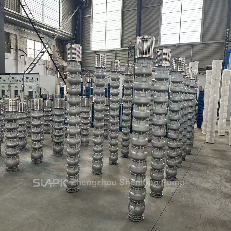 300QJH-300-62-75KW bomba de poço submersível de aço inoxidável com 300 m3/h de fluxo e 62m de cabeça para transferência de água industrial resistente à corrosão