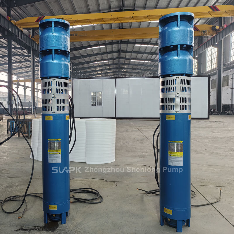 Bomba Submersível para Poço Profundo de 22kW com Rotor em Aço Inoxidável SS304 e Vazão de 160 m³/h para Extração de Água de Poços
