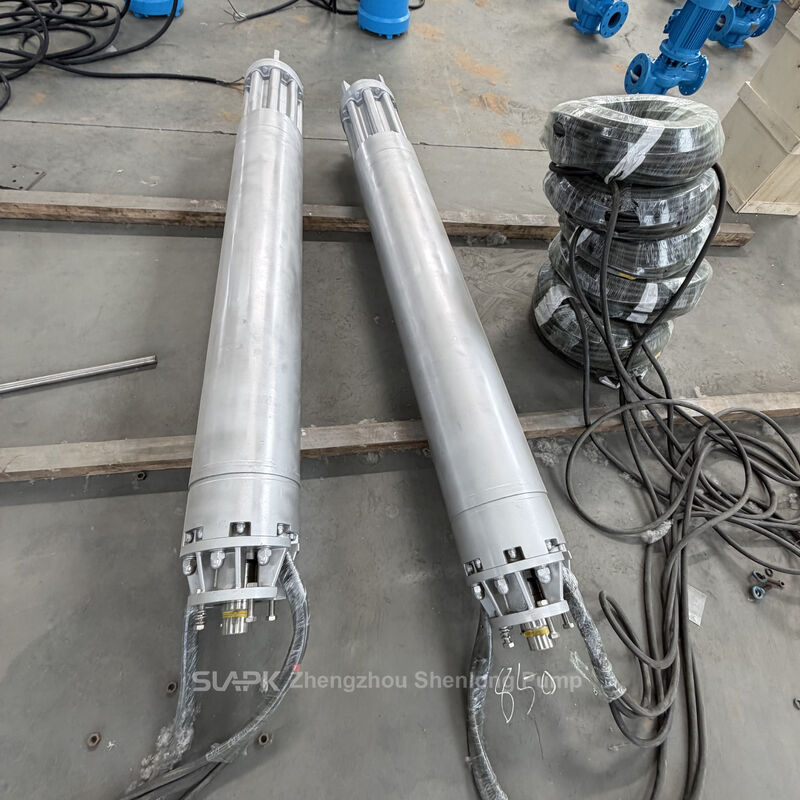 Bomba submersível de aço inoxidável com transferência de água de alta cabeça e parâmetros elétricos personalizados para aplicações marítimas