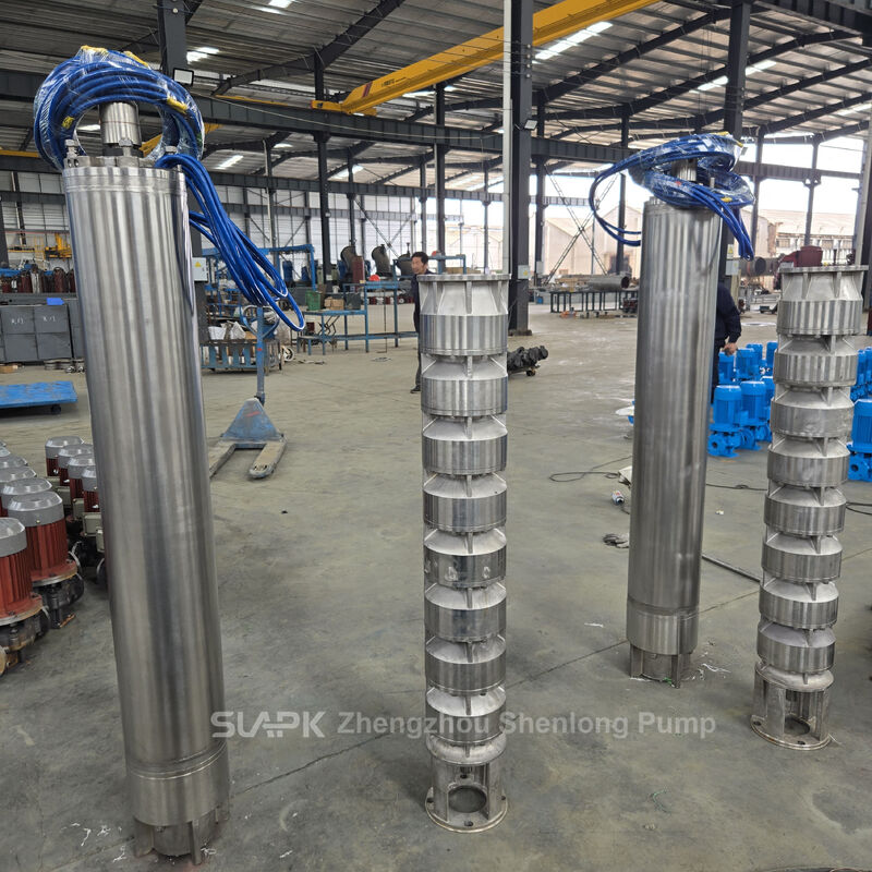 Bomba submersível de aço inoxidável com transferência de água de alta cabeça e parâmetros elétricos personalizados para aplicações marítimas