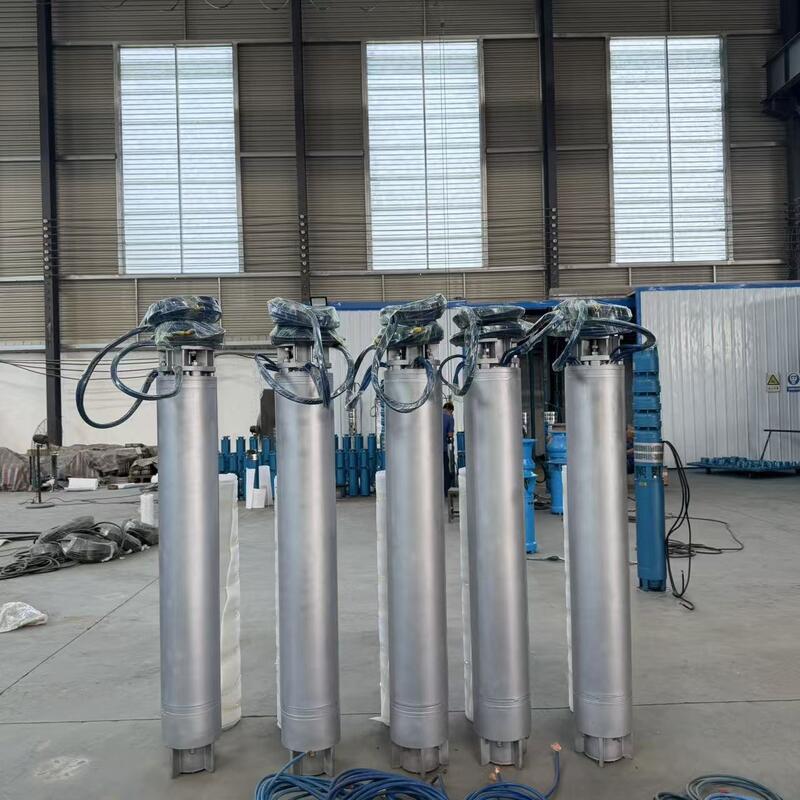 Bomba de água do mar submersível de aço inoxidável de 75 kW com taxa de fluxo de 300 m3/h para aplicações de poços profundos