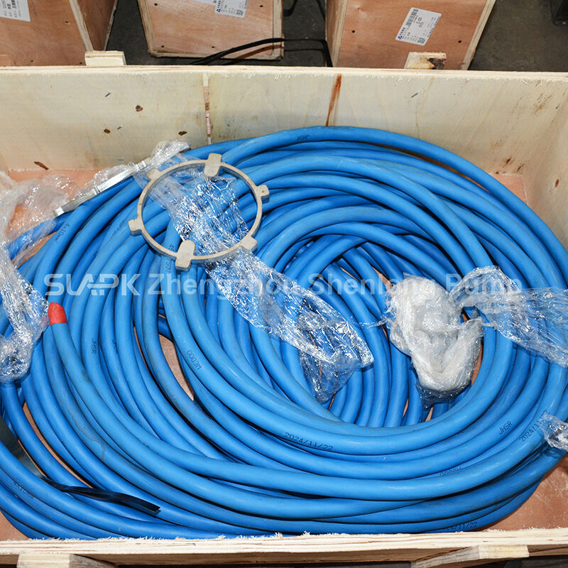 Bomba Submersível para Poço Profundo de Alto Fluxo de 300 m³/h e 100 m de Coluna de Água com Motor de 140 kW para Aplicações em Água Salgada