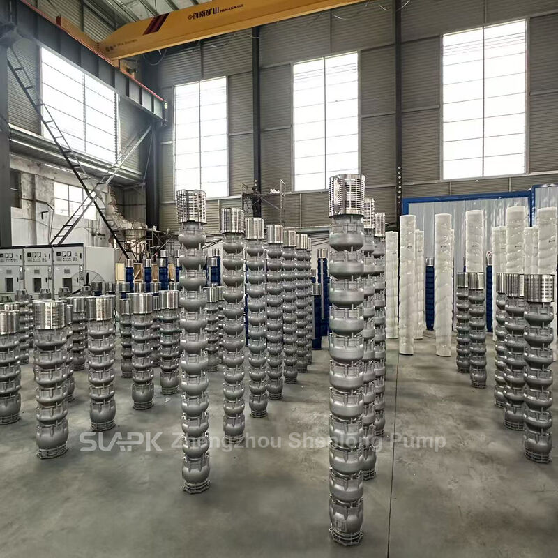 Bomba Submersível de Aço Inoxidável para Poço Profundo com Motor de 90 kW e Vazão de 140 m³/h para Transferência de Água de Alta Capacidade