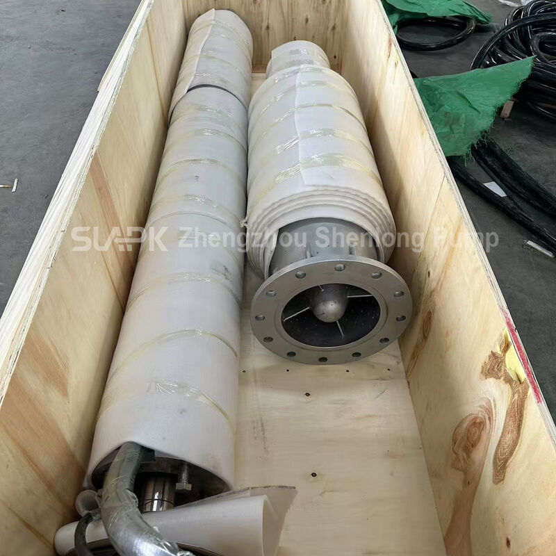 Bomba Submersível para Poço Profundo Série QJH em Aço Inoxidável 304 com 150 m de Altura e Vazão de 70–230 m³/h