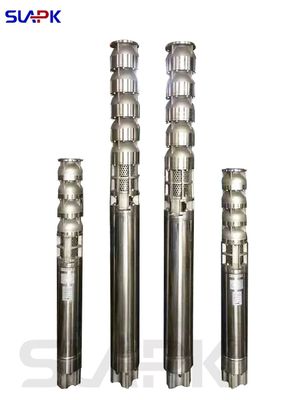 10m3/h-100m3/h QJ Poço profundo bomba submersível de aço inoxidável 600v 660v