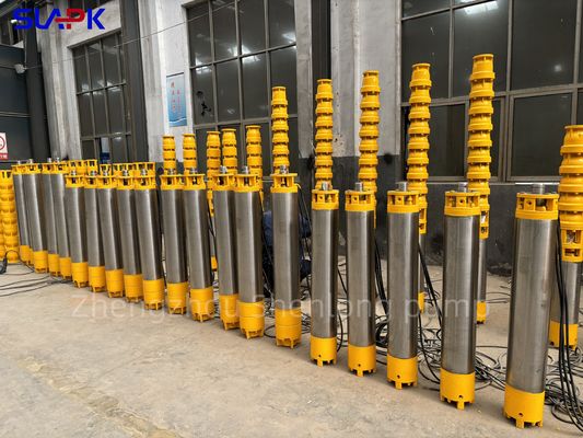 Bomba submersível de aço inoxidável de 25kw 30kw Resistência à corrosão para extração de água do mar