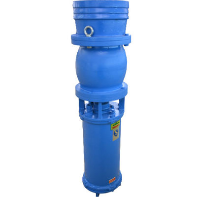 Inclinação horizontal / vertical Instalar bomba de água de fluxo axial submersível Não obstrução