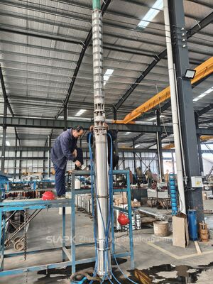 Bomba submersível de aço inoxidável super duplex resistente à corrosão para água do mar de alta salinidade