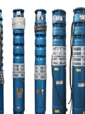 Ferro fundido bomba submersível de poço profundo 13kw Potência 8 polegadas diâmetro da bomba