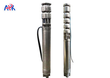 Grande bomba de fluxo alto e fundo de poço submersível bomba de água de vários estágios resistente à corrosão