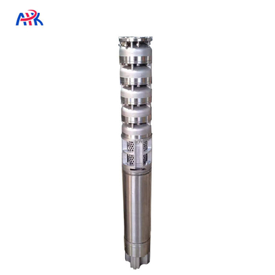 Bomba submersível de aço inoxidável de poço profundo 68m3/h Faixa de fluxo 30kw/41hp Potência