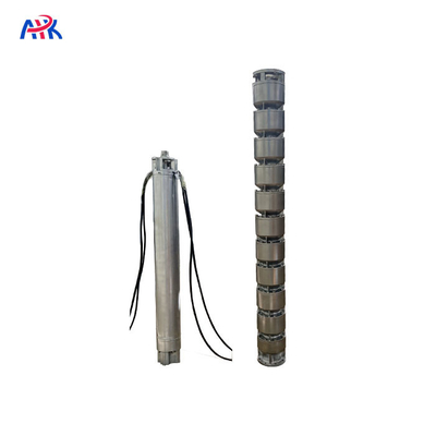 Multiestágio Vertical 12 polegadas 400v aço inoxidável 304 água potável bomba submersível