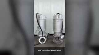 Bomba de esgoto submersível antientupimento de aço inoxidável